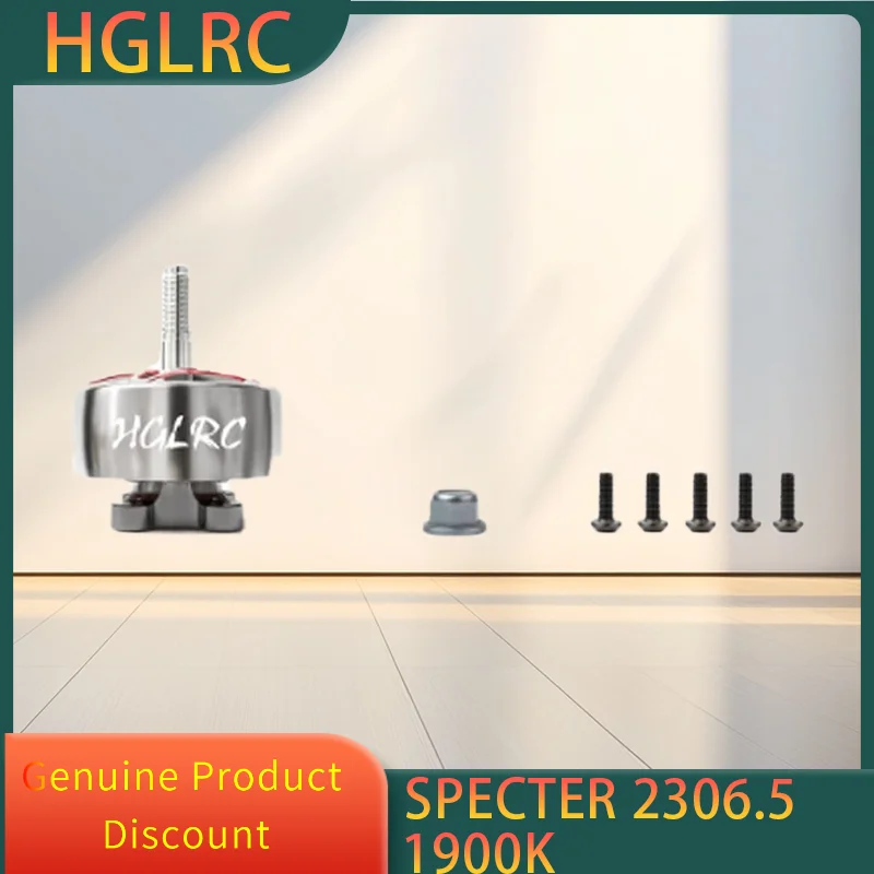

HGLRC SPECTER 2306.5 1900KV 6S бесщеточный двигатель для FPV Racing Freestyle 5-дюймовые дроны DIY Запчасти