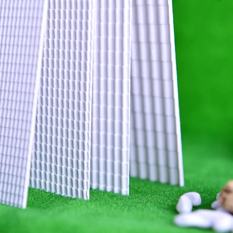 

Premium ABS Mini Roof Tiles Realistic Shingle Sheets for Architectural Diorama & Sand Table Model Building