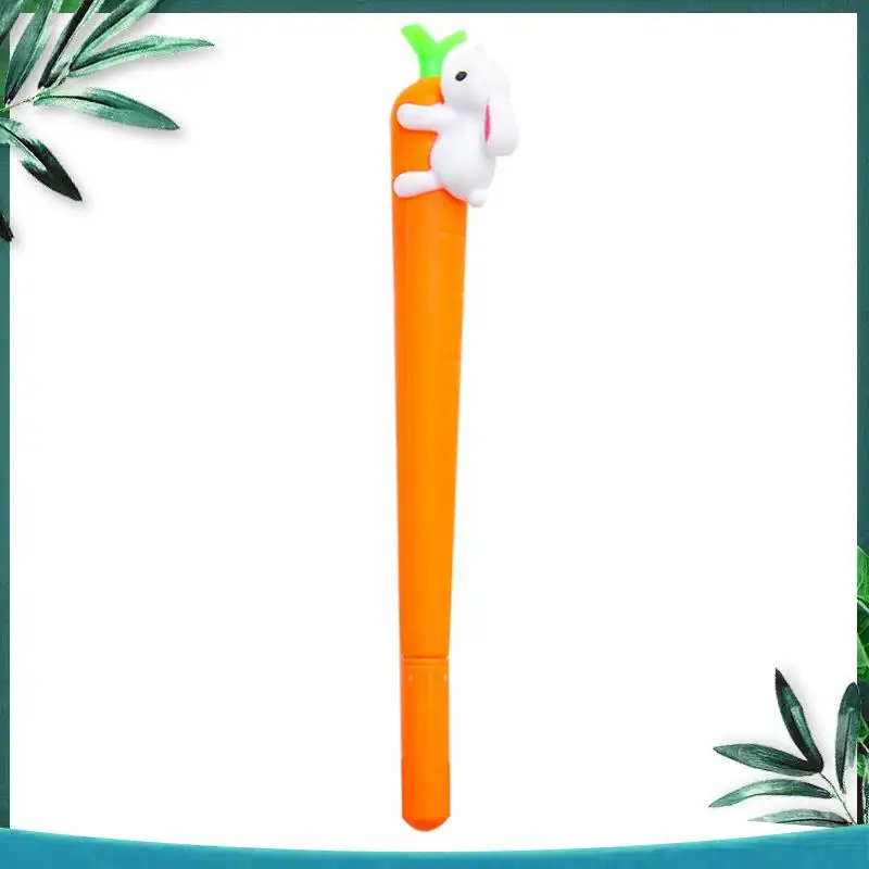 YSS-200X قلم حبر أرنب الجزرة ، هدية عيد الفصح حفلة عيد الفصح الديكور قلم حبر جاف لهدايا اللوازم المدرسية المكتبية #3