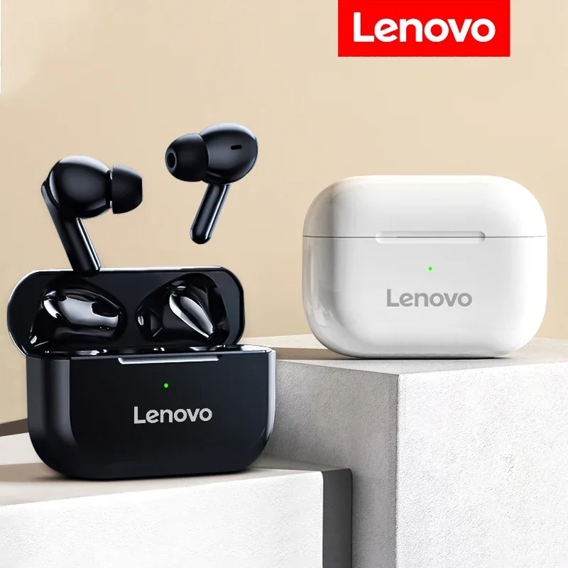 Original Lenovo LP40 wireless headphones TWS Bluetooth Earphones Touch Control Sport Headset Stereo Earbuds For Phone Android