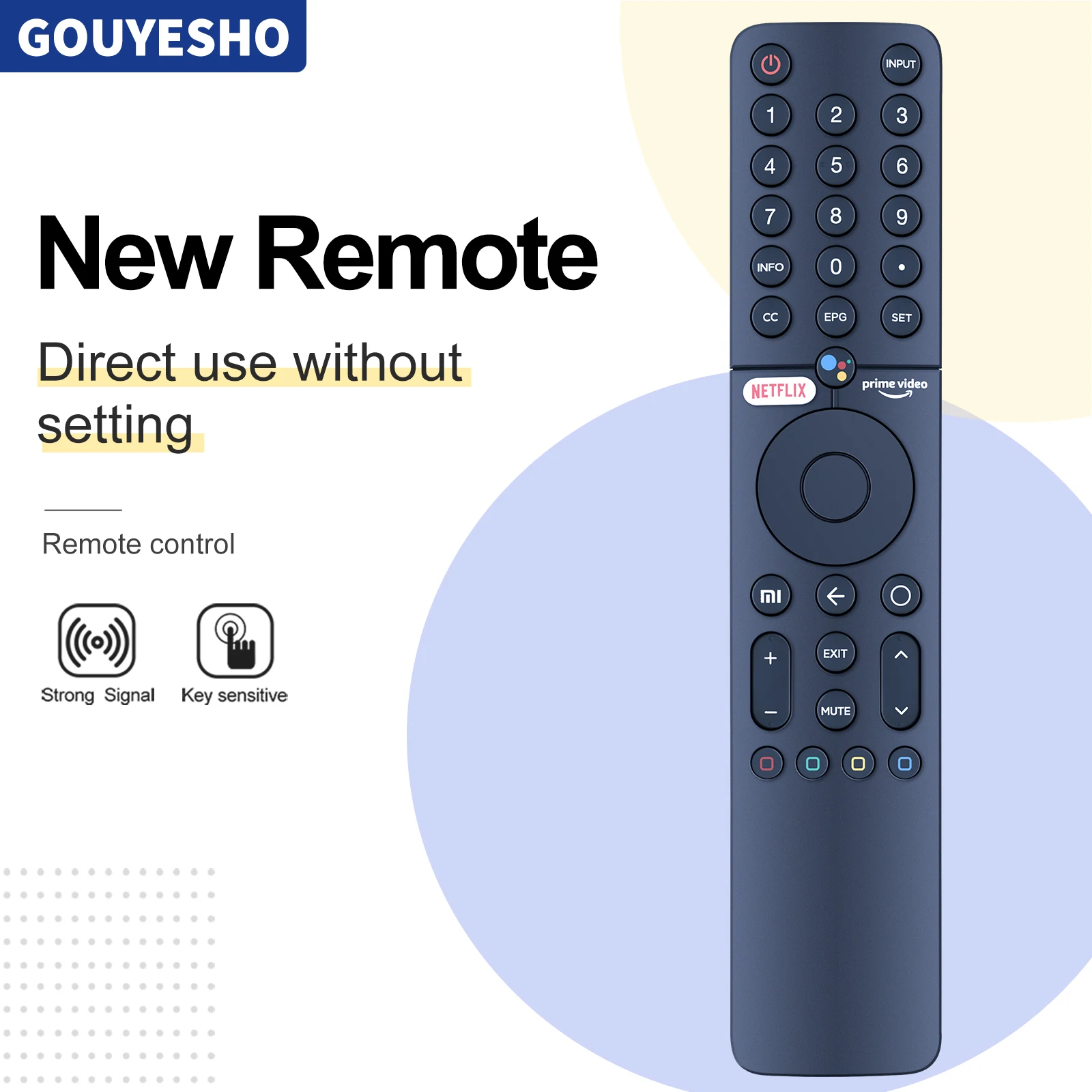 New XMRM-19 Bluetooth Remote Control For Xiaomi MI TV P1 Q1 L32M6-6AEU L75M6-ESG