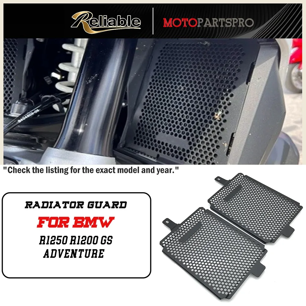 

For BMW R1250 R1200 GS ADV R1250GS R 1200GS Adventure 2013-2023, Front Radiator Cover Grille Guard Accessories Motorcycle Parts