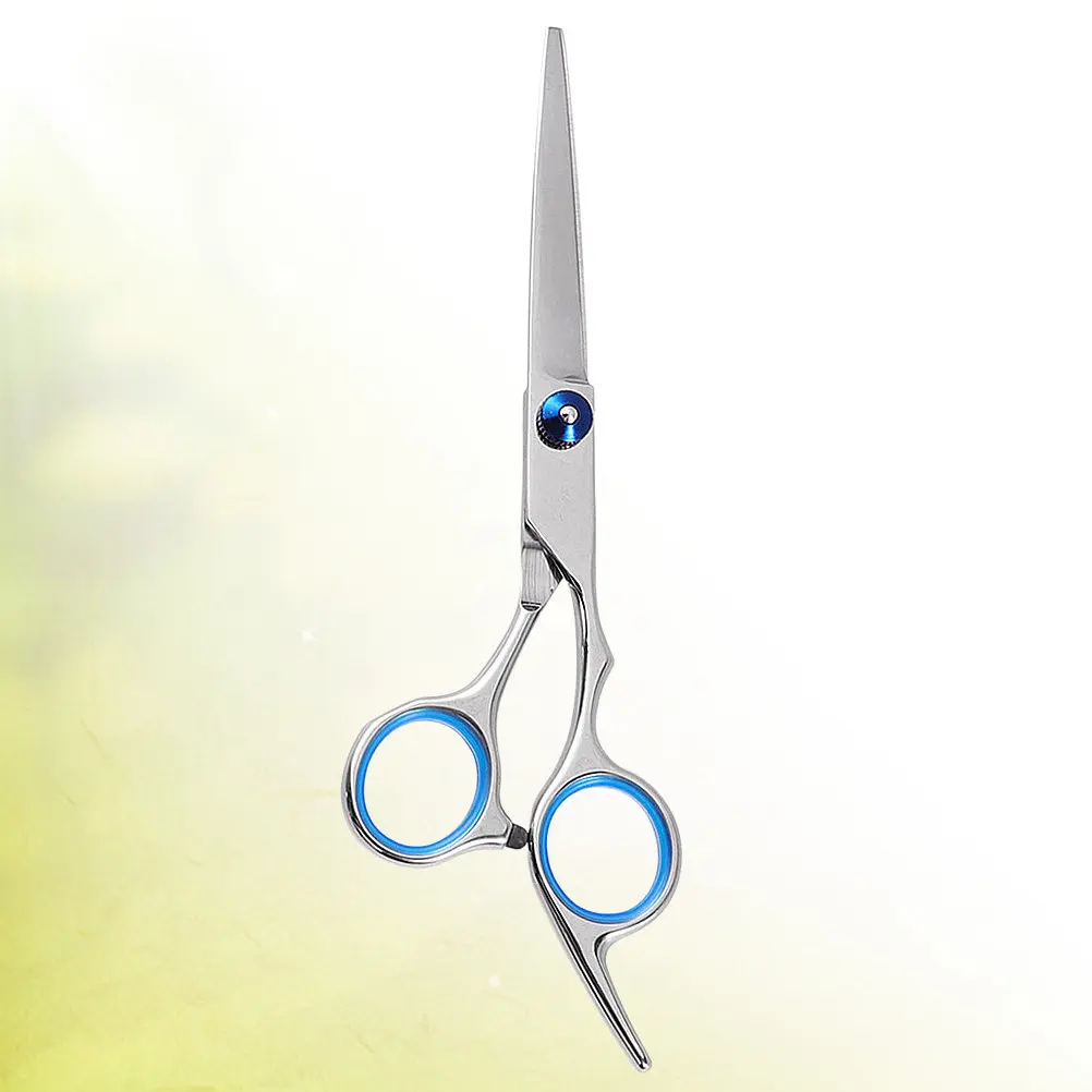 

Premium Hair Scissors Blue Screw Professional Grooming Tool Precise Cutting Non-Slip Comfortable Hairdressing Tools Barber Salon