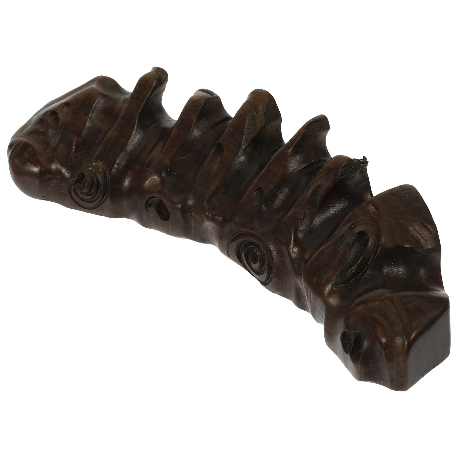 

Подставка для ручек из черного дерева, 1 шт., уникальная форма, держатель для каллиграфических кистей, подставка для бумаги из массива дерева, канцелярские принадлежности