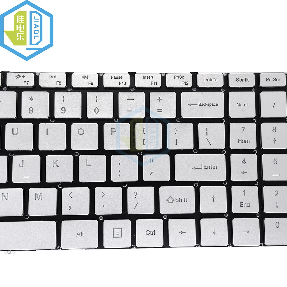 Imagem -02 - Teclado Backlight Eua para Hometech Alfa 150p Teclast F15 Plus Tb06 Feedme S17 Inglês Teclados de Substituição Retroiluminado Novo