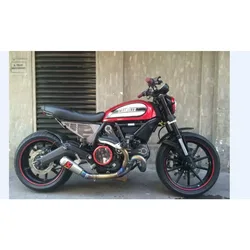 Side Frame Cover Panel For Ducati Scrambler 800 400cc Street Classic 2015-2019 ABS Plastic Motorcycl Accessories Trim Tuing