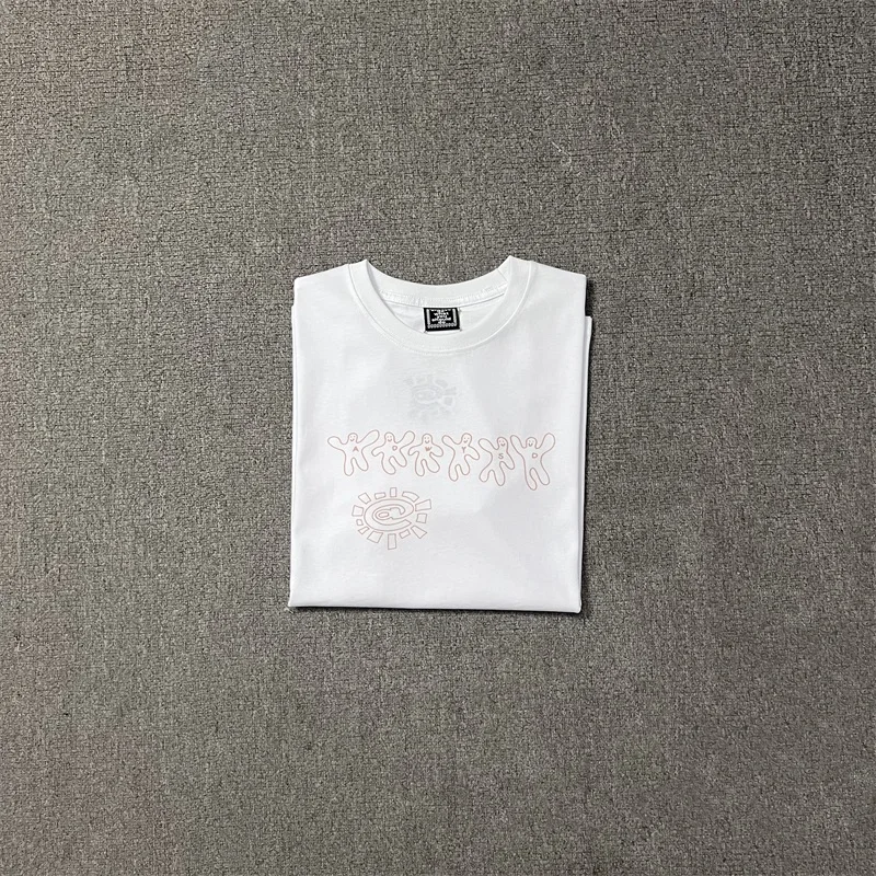 Alway Do What You Should Do White T-Shirts Men Women 1:1 High Quality Pure Cotton Casual ADWYSD Short Sleeve Top Tee