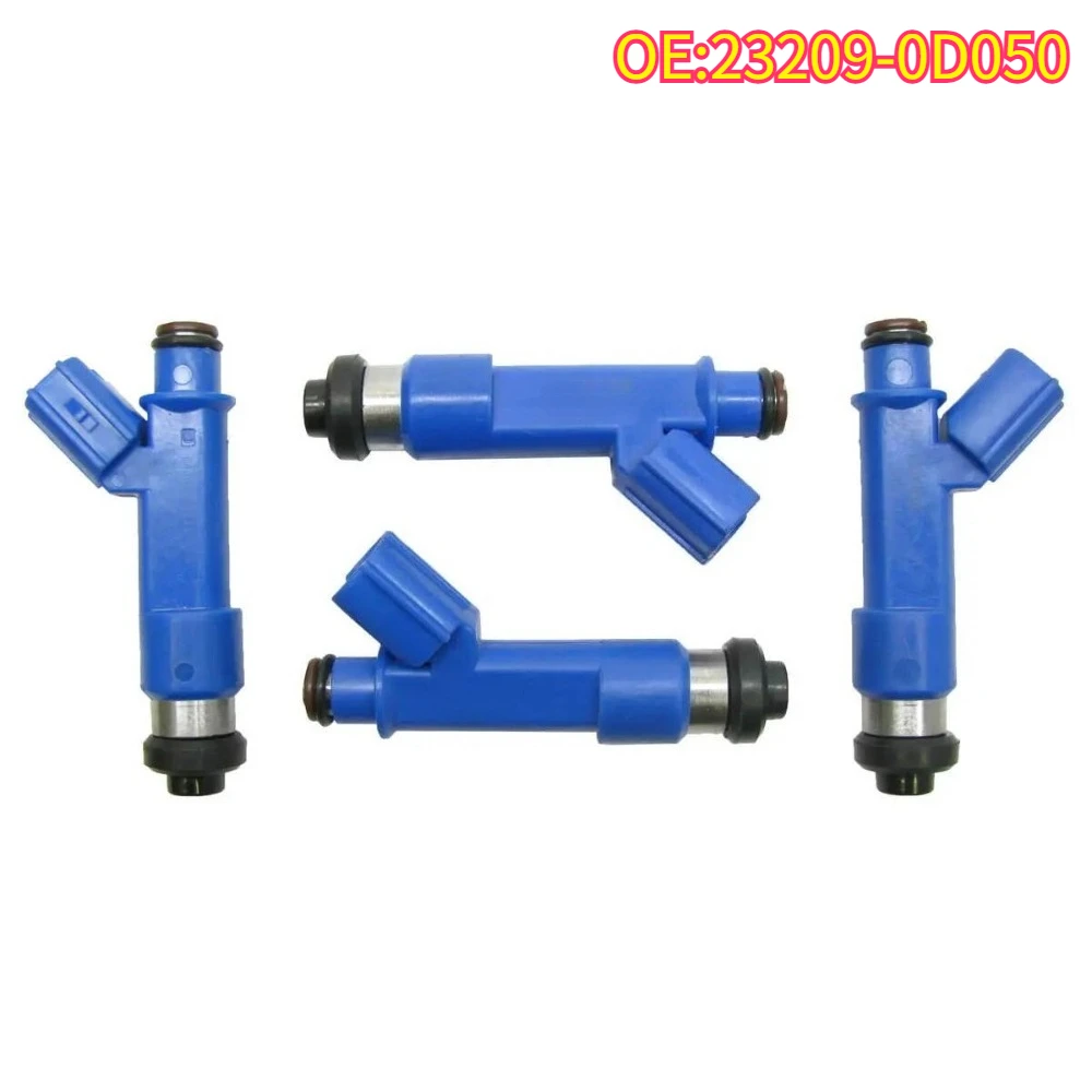 

High quality New For 4pcs 23209-0D050 Fuel injector Toyota Corolla Matrix 1.8L ZZE12 2005-2008 Engine Injection Injectors Valv