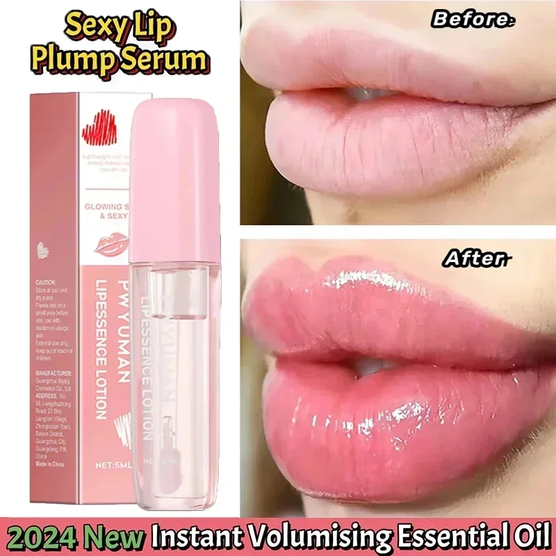 Lasting Lip Plumper Serum Increase Lips Elasticity Instant Volumising Oils Reduce Fine Lines Moisturizing Nourish Sexy Lip Care