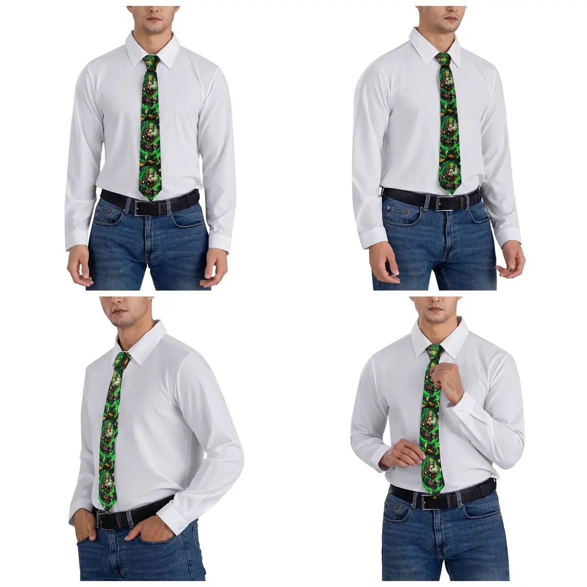 Personalized Classic B-Brolies Legend's Fury Ties for Party Men Mangas Neckties