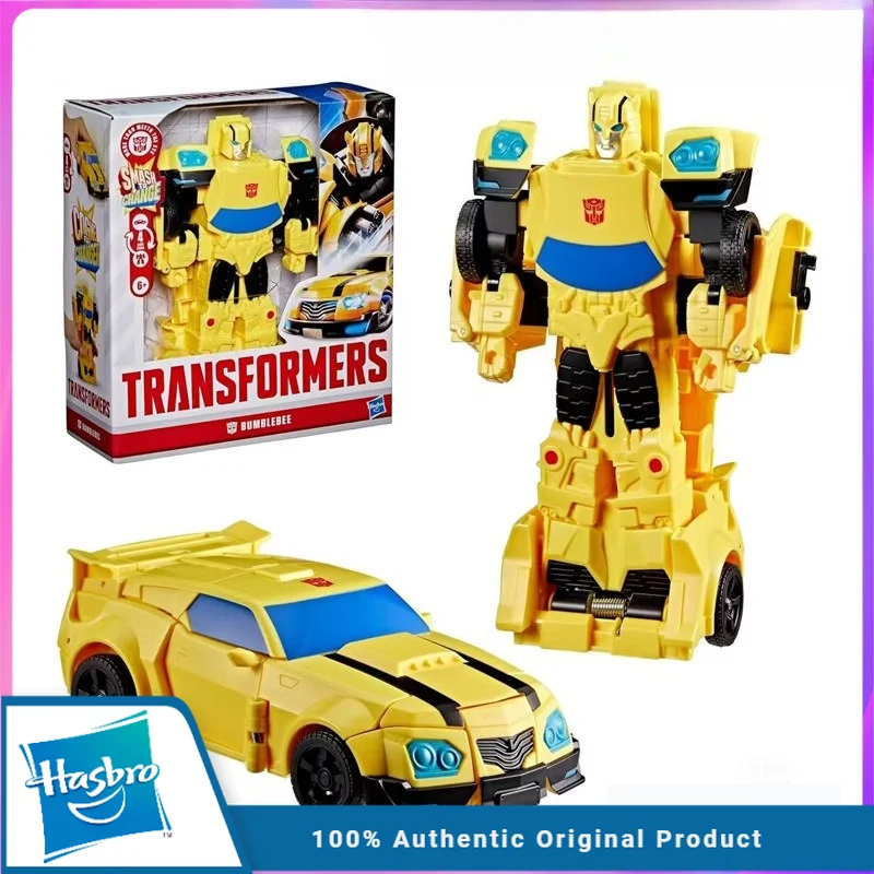

100% Genuine Hasbro In Stock Transformation Toy Classic Series Bumblebee BEE Quick Transform Movable Robot Collectible Toy