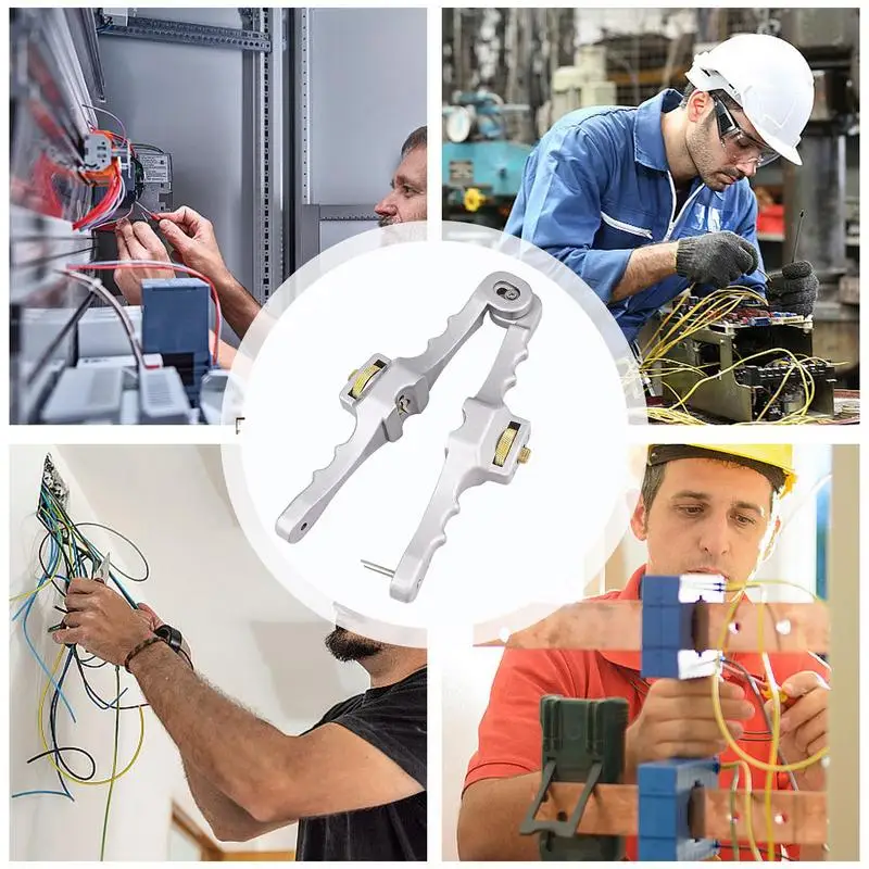 Ajustável Mid Span cabo Stripper, Wire Stripping Tool, Ferramenta de corte longitudinal, 4-10mm, Remoção Jacket