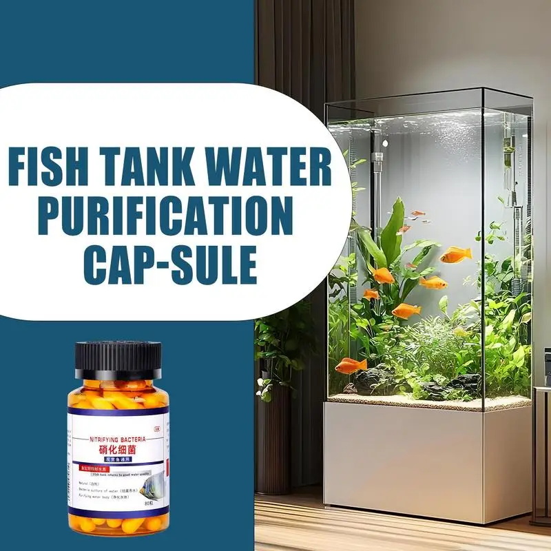 Aquarium Water Purification Tablet 30X Aquarium Water Conditioner Safe And Effective Pills Rapid Fish Tank Cleaner For Turbidity