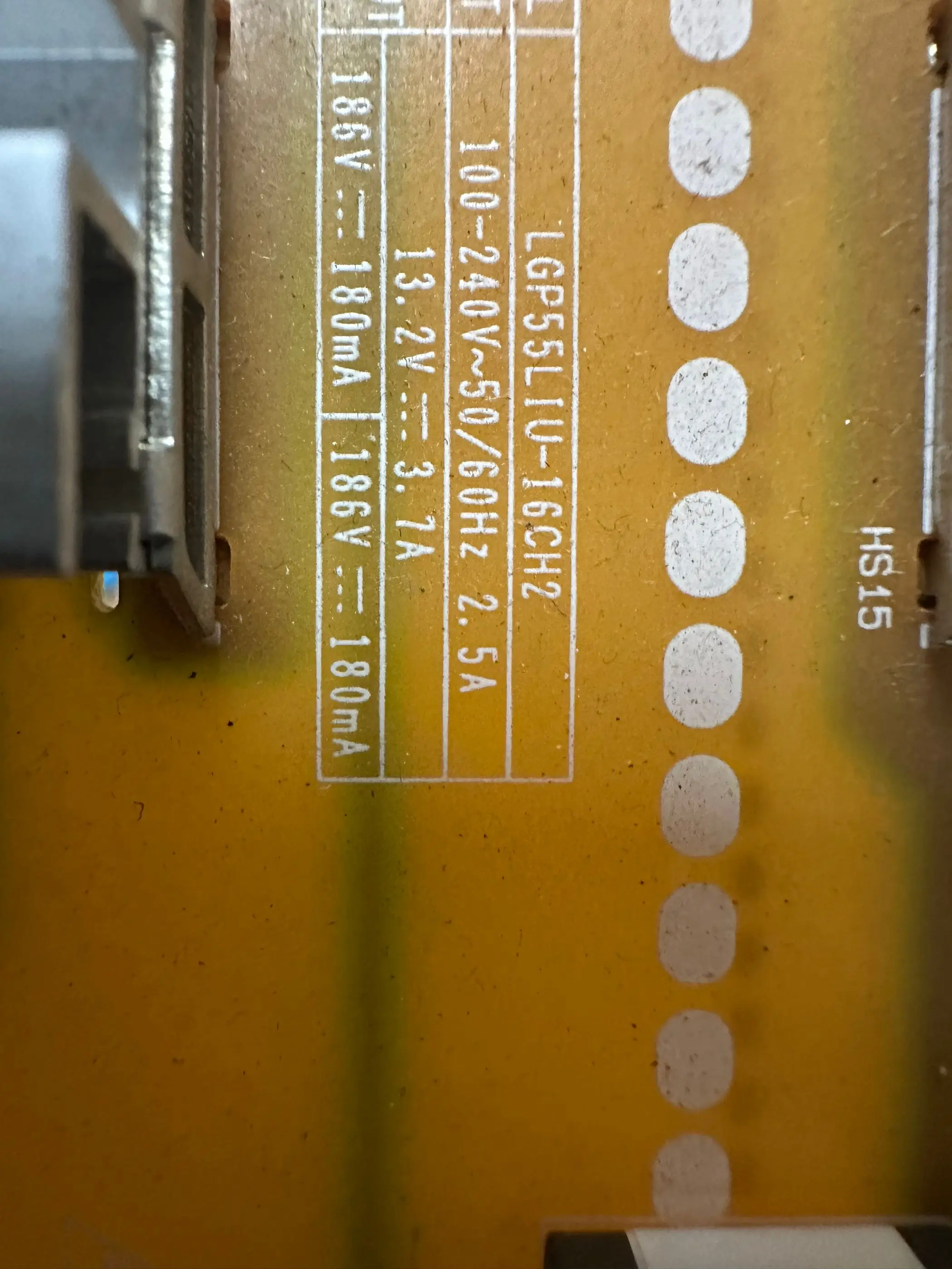 オリジナル-55lg61ch-cd-テレビ電源ボード-eax66944001-14-lgp55liu-16ch2