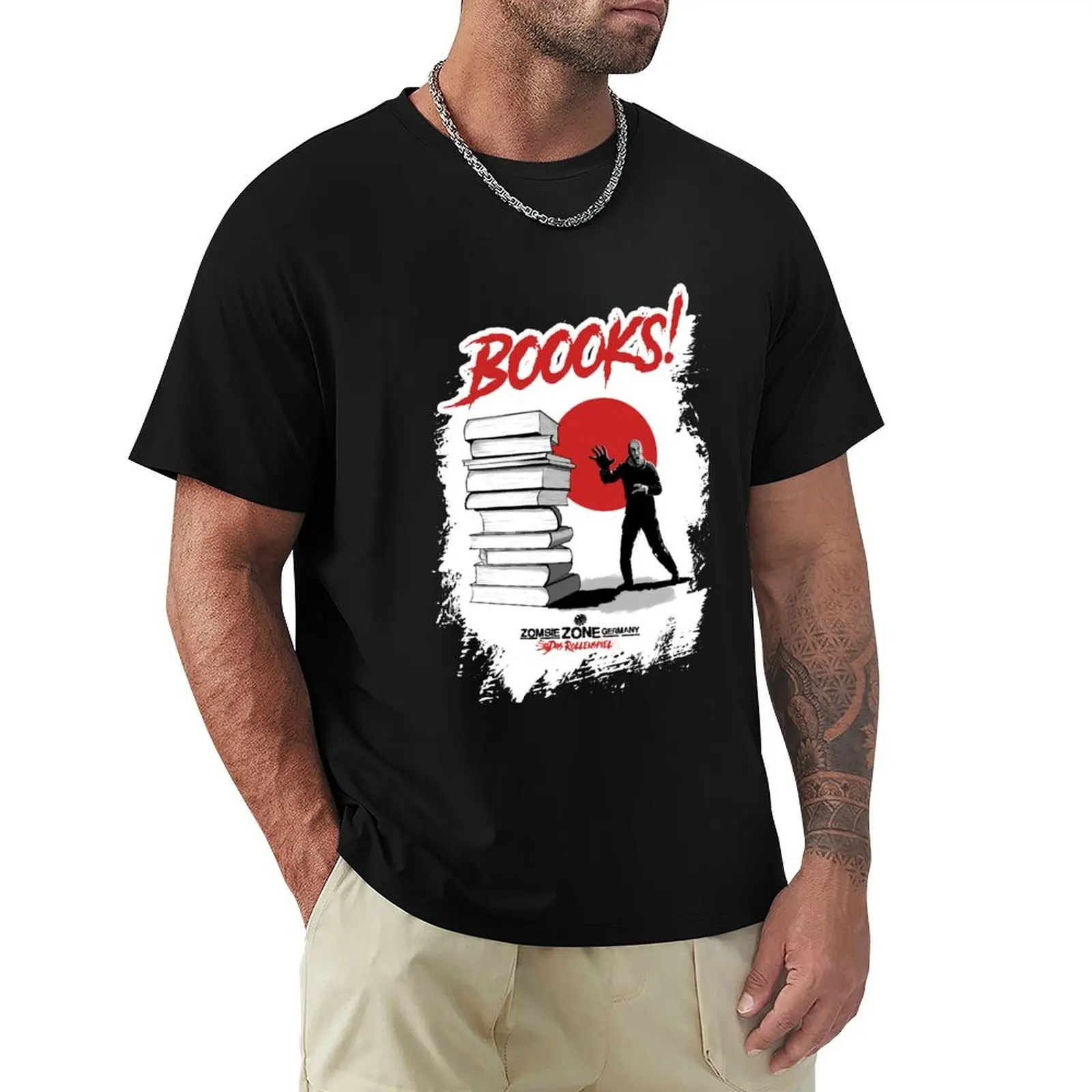

boooks! T-Shirt man clothes Aesthetic clothing sweat anime figures funny t shirts men