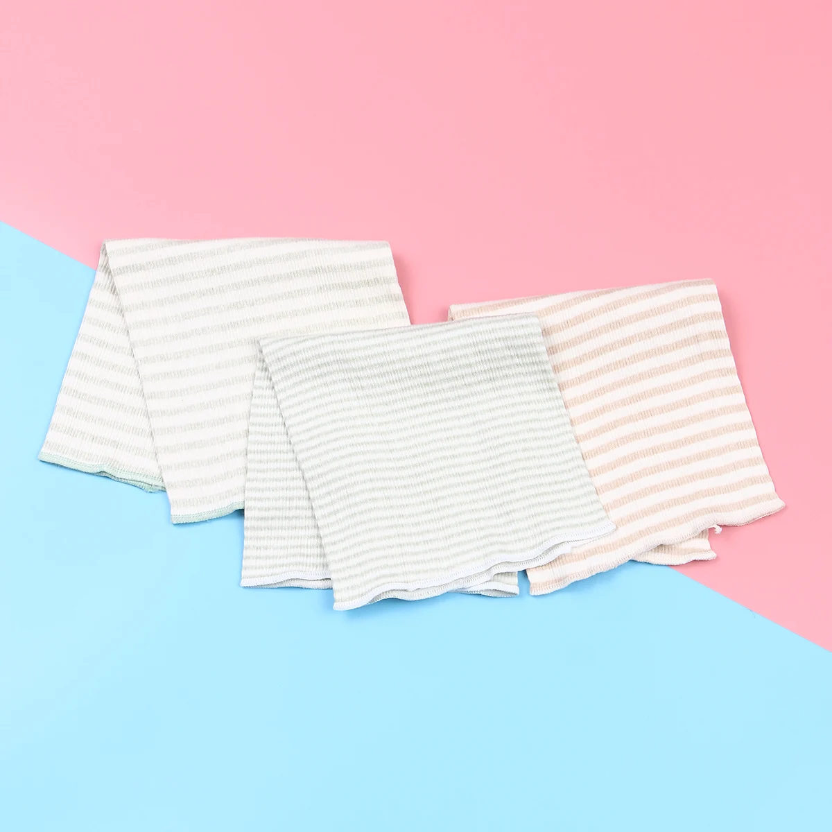 3 قطع من حزام Bellyband Stuff لمحيط حديثي الولادة وزر لف كيس القماط