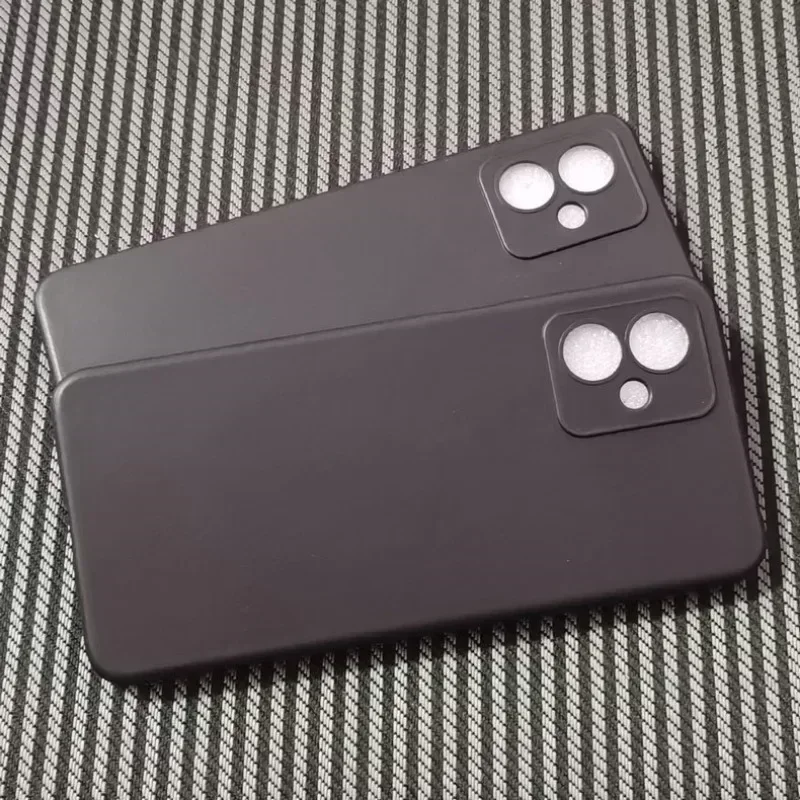 Etui na telefon TPU do Motorola Moto G14 Etui na telefon Moto G14 Frosted Black Silicone Case Soft Shell Capa