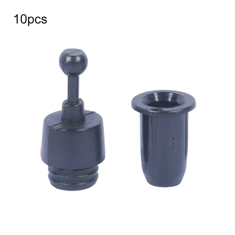 10 Pairs DIY Audio Speaker Buckles Plastic Speaker Grill Peg Ball Socket Fastener Screw Part Kit For Speaker Accessories