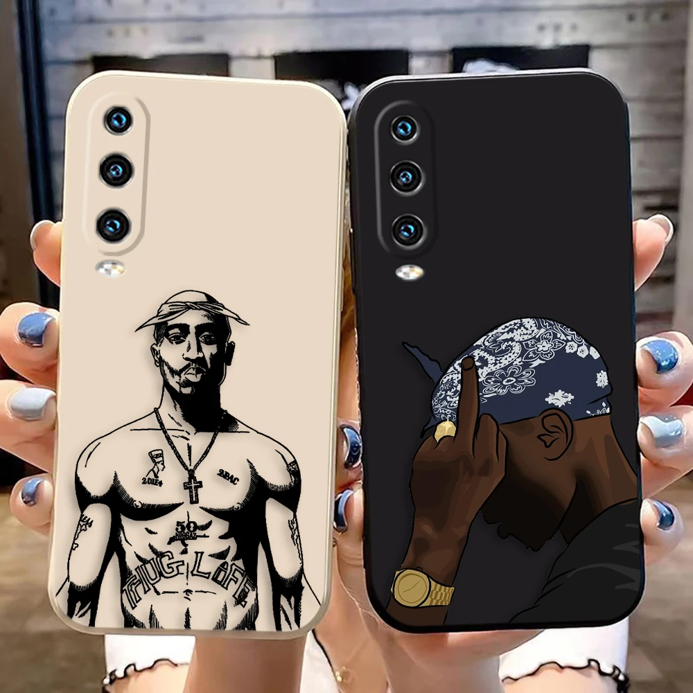 

Rap Singer 2pac Tupac Cover Case For Huawei Mate 20 P20 P30 P40 NOVA 3I 4E 6 7I 8I 9 SE Y7P Y9 HONOR 20 X5 X6B X7B X8B X9A Case