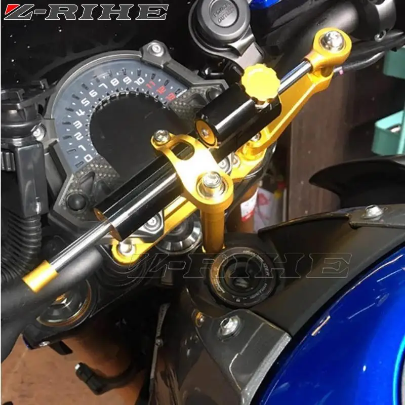 Motorcycles Adjustable Steering Stabilize Damper Bracket Mount Kit For APRILIA RS125 RS 125 2022 2021 2020 2019 2018 2017 2016