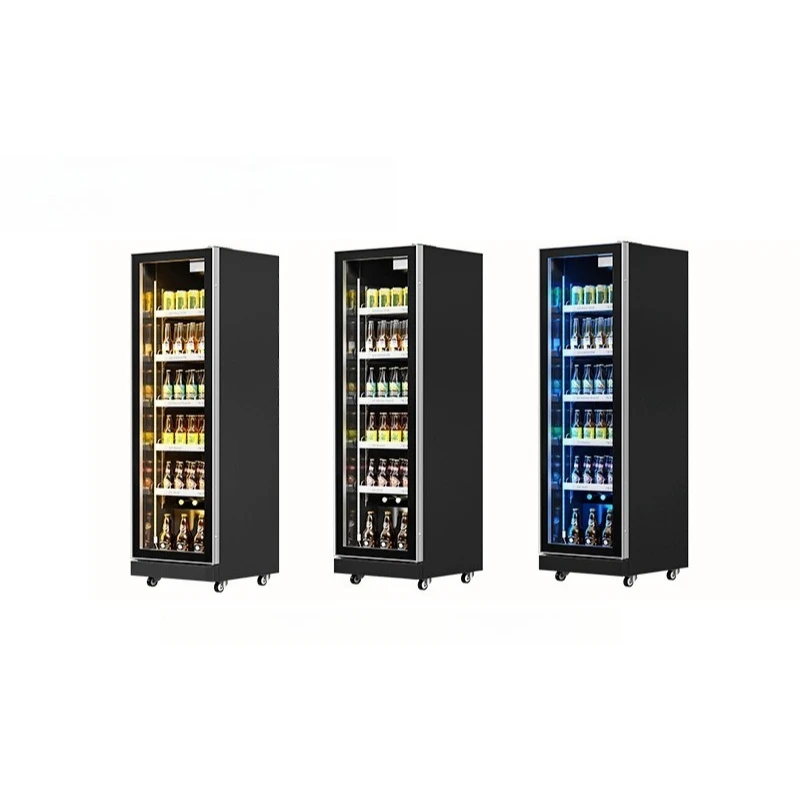2026 Refrigerator beverage beer cabinet vertical fresh food display cabinet refrigerator commercial refrigeration cabinet