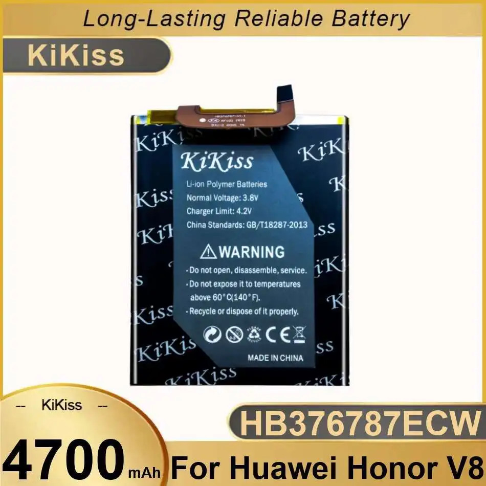 

4700Mah For Huawei Honor V8 High-Capacity HB376787ECW Mobile Phone Battery Reliable Power Supply