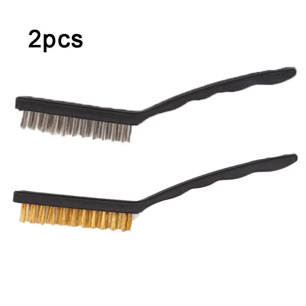 

Набор из 2 щёток из латуни и стали, для удаления ржавчины и полировки деталей