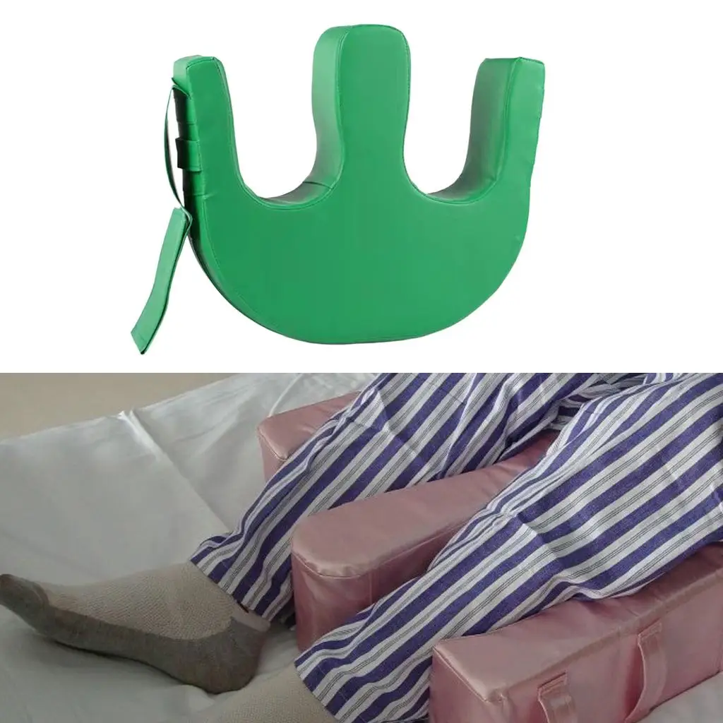 Bed Turn Over Aid Leg Pad U Shape Anti  Waterproof Turning Device Nursing Tool Roll Over Pad for Side Lying Bedridden