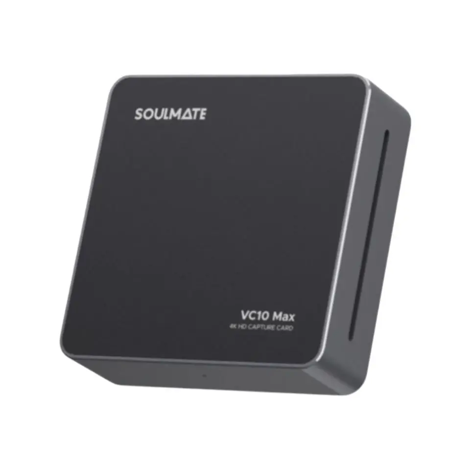 VC10Max 4GB RAM for HDMI 4K Live Streaming for PS5/Xbox/Switch Mobile iPad Game Conference Computer Video Capture Card