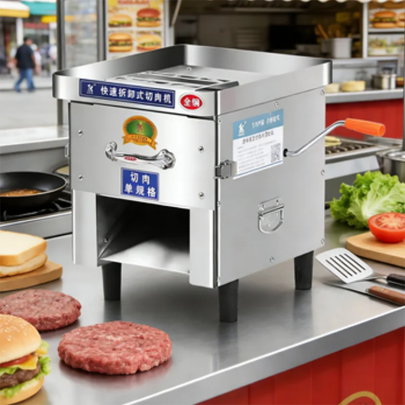 Automatic Cutting Machine Fresh Meat Cutter Machine