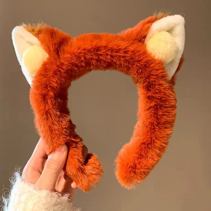 ل Zootopia 2 العصابات الشعر وإكسسوارات الشعر لطيف الفتيات صور دبابيس الشعر الخريف/الشتاء الكرتون غسل الوجه رباطات هدايا عيد الميلاد