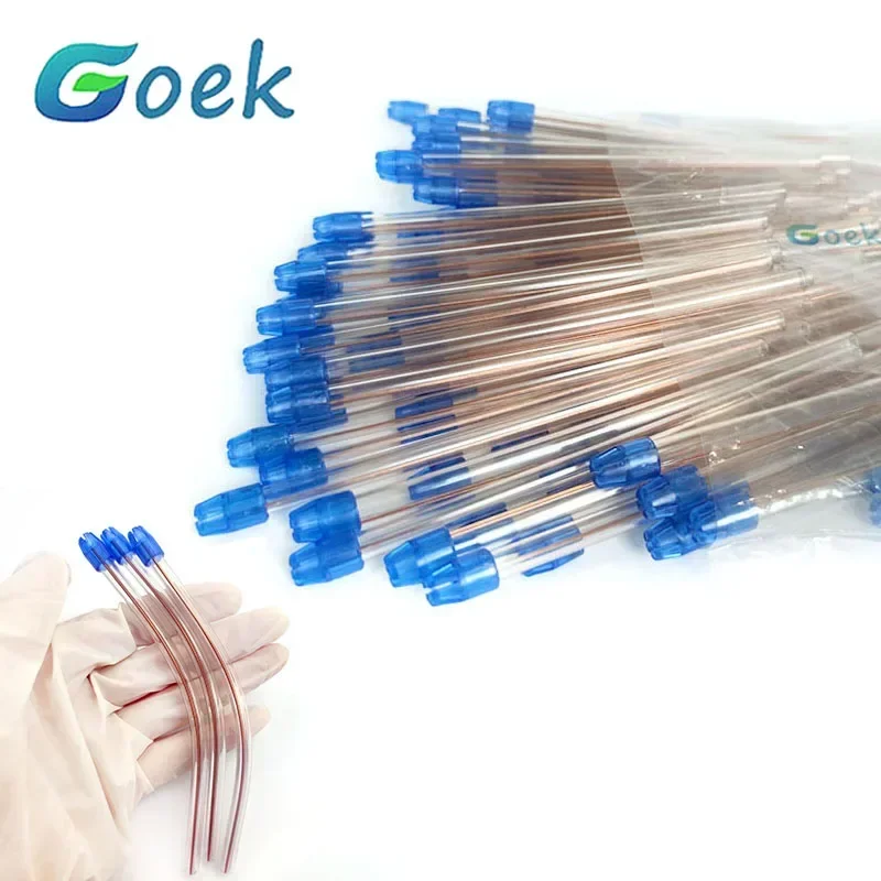 200pcs Disposable Dental Suction Tube Pipette Containing Copper Wire Saliva Eiector Bend Freely Latex-free Dentist Supplies Tool