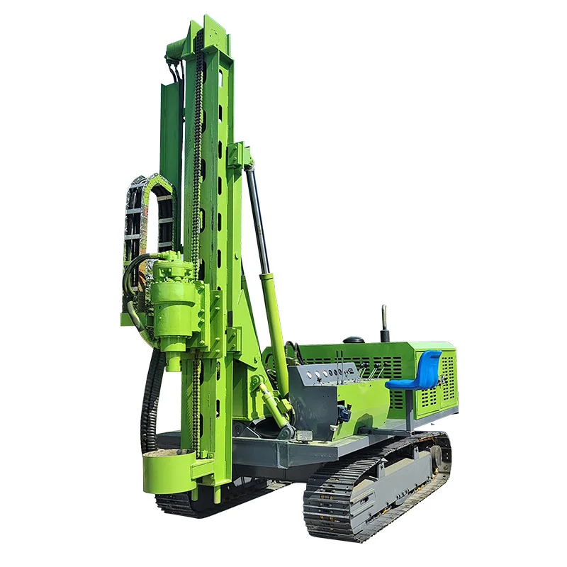 YG New Design Post Driver Pile Driving Fence Pilling Machinery Portable Hydraulic Pile Boring Screw Digging Drilling Equipment