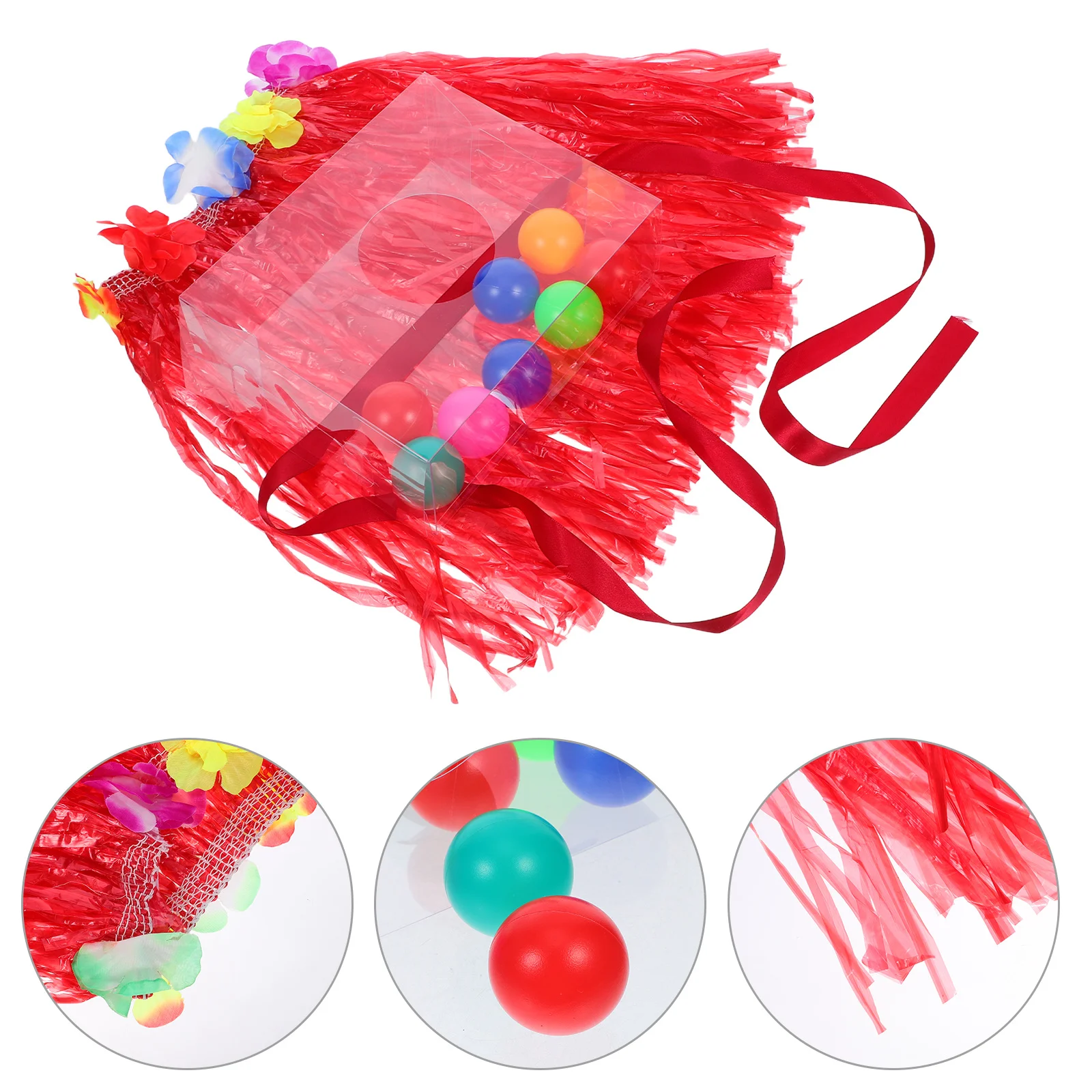 

1 комплект, реквизит для игры в Тверкинг, шарики в прозрачной коробке, бедра, баланс, вечеринка, развлечения на открытом воздухе, в помещении