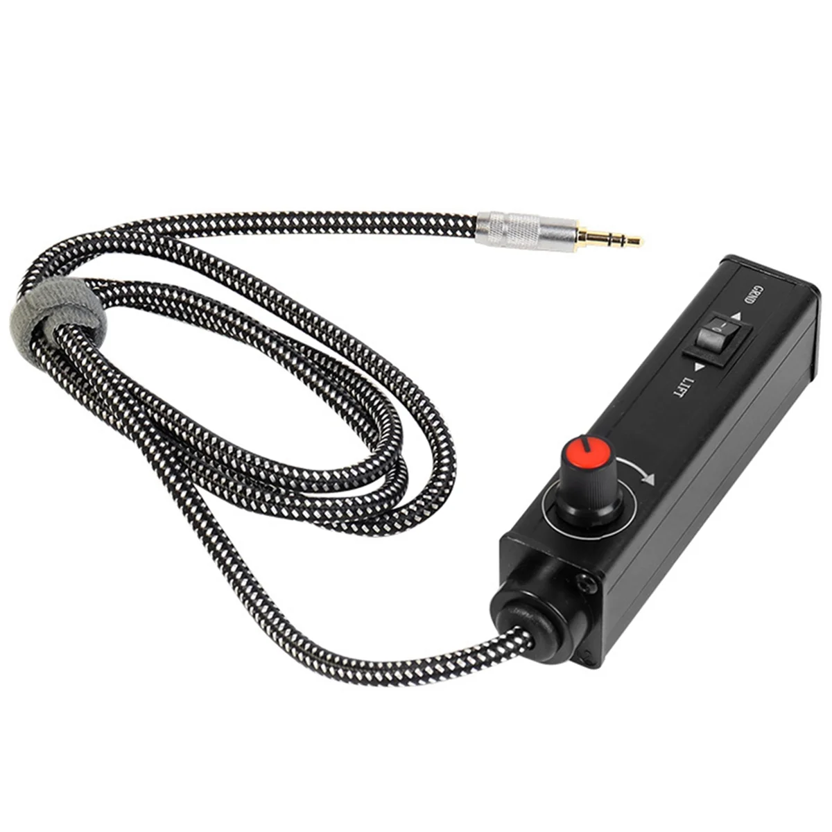 3.5mm Stereo XLR Audio Isolator with Volume Adjusts for Notebook to Mixer Isolation Current and Sound Protection