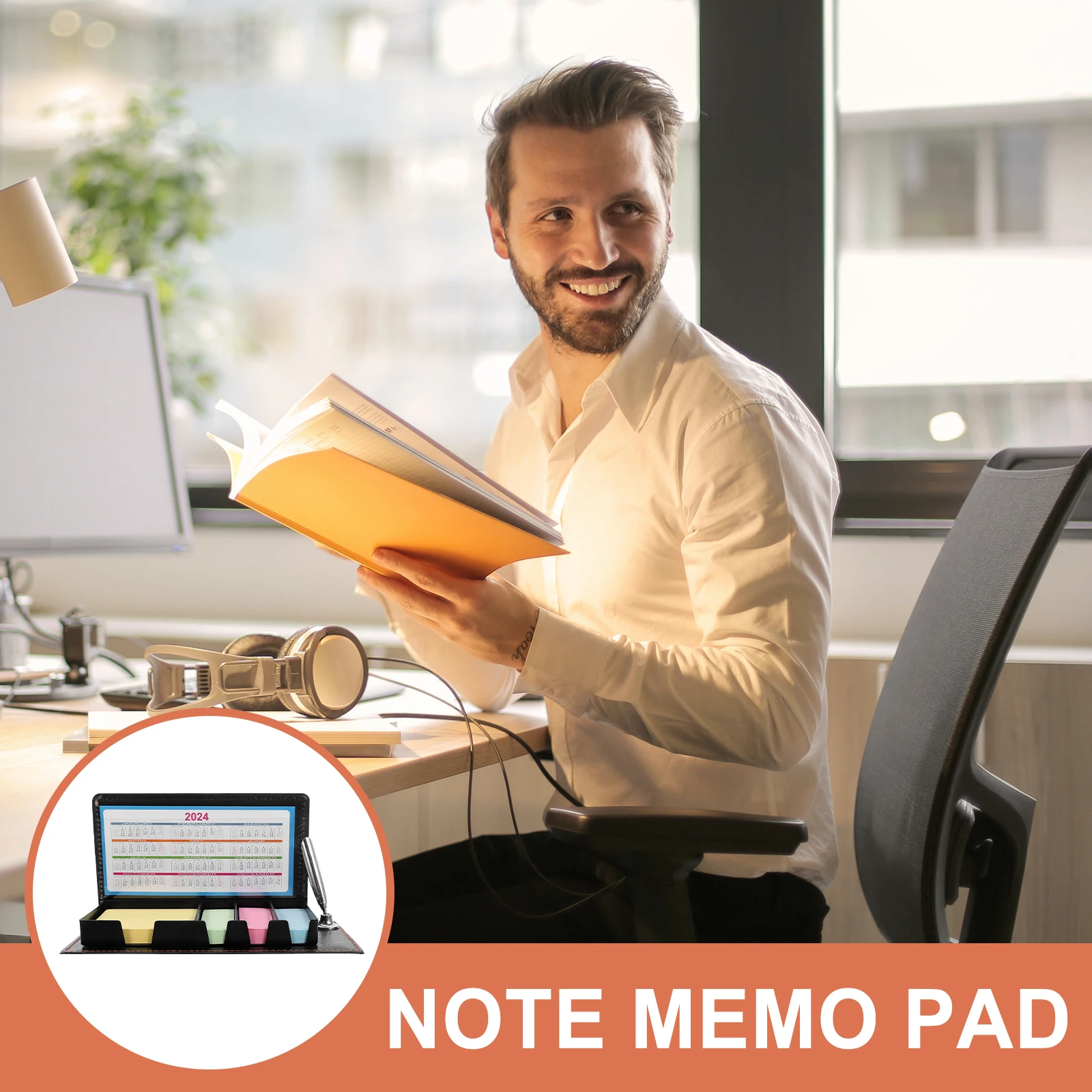 

Notes Stickers Small Blank Memo Pads Tearable Convenient Square Office Notepads