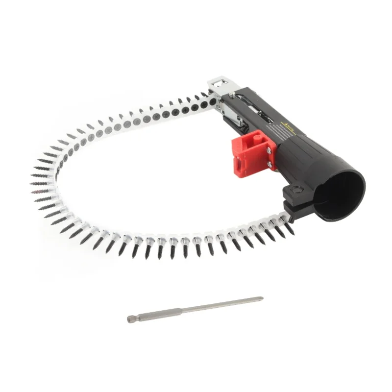 

Набор из 3 адаптеров для автоматического гвоздезабивателя для деревообработки, приспособление для электродрели с цепным приводом