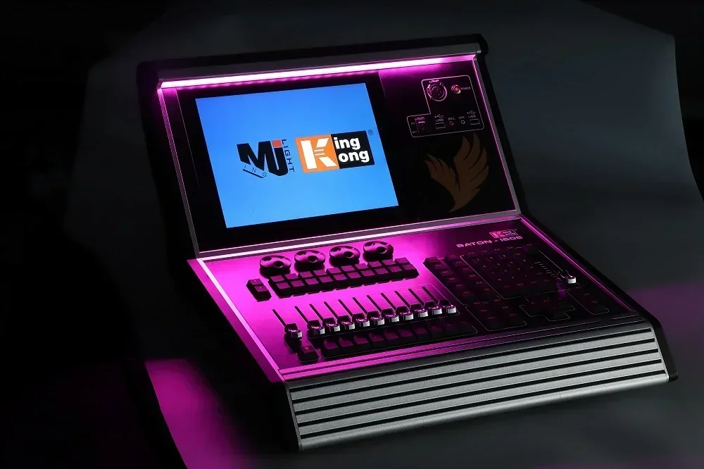 Equipo de iluminación de escenario profesional Consola táctil digital DMX512