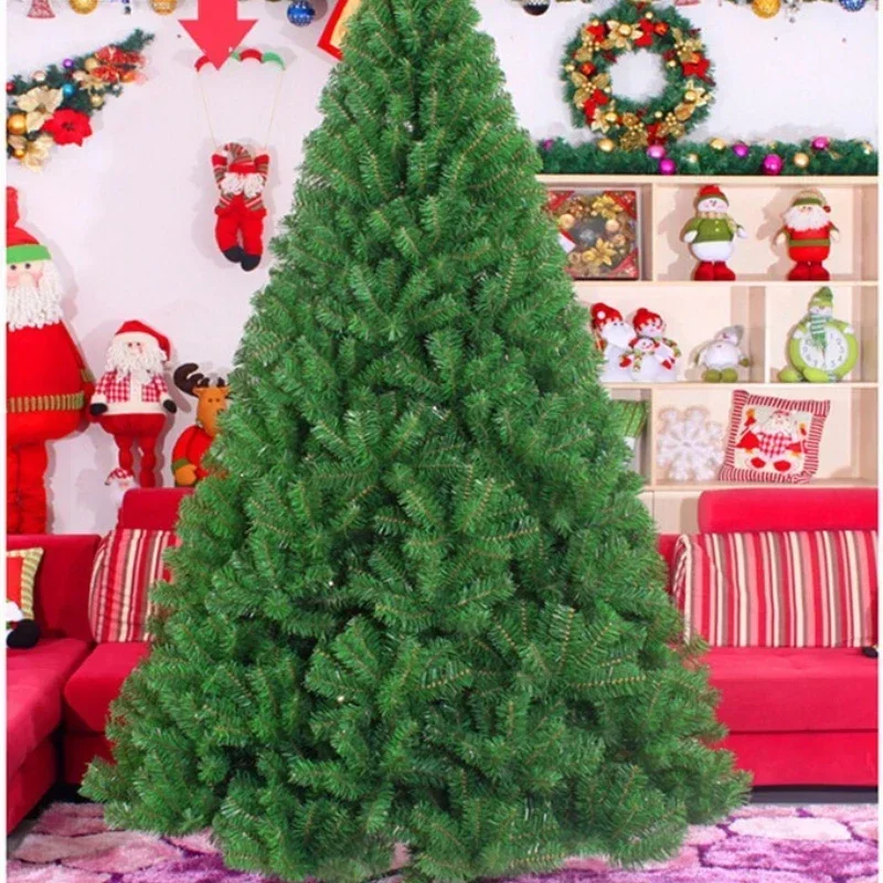 3M Tall PVC environmental protection material large Christmas tree arranged green high-grade encryption Christmas tree