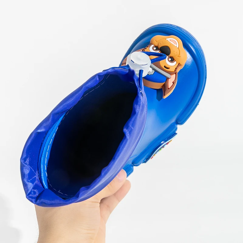 PAW Patrol scarpe da pioggia per bambini scarpe in gomma impermeabile con tubo leggero antiscivolo