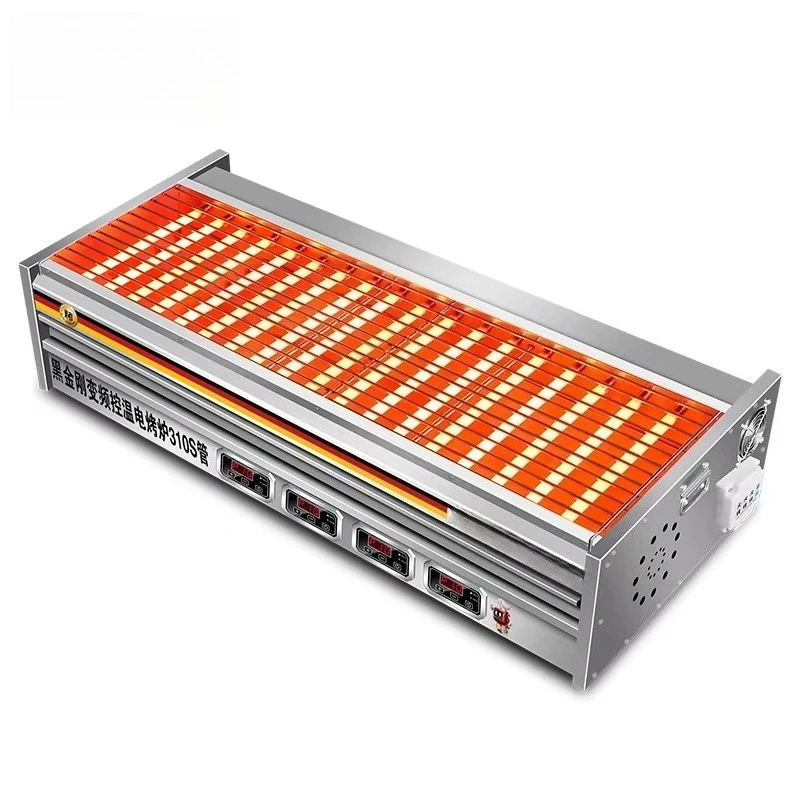 Commercial Smokeless Electric BBQ Grill with Temperature Control