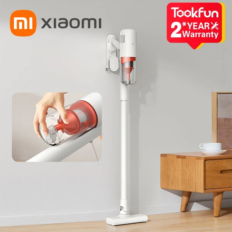 

XIAOMI MIJIA Vacuum Cleaners 2 B205 For Home Sweeping Cleaning Tools Handheld 16kPa Strong Cyclone Suction Multifunctional Brush