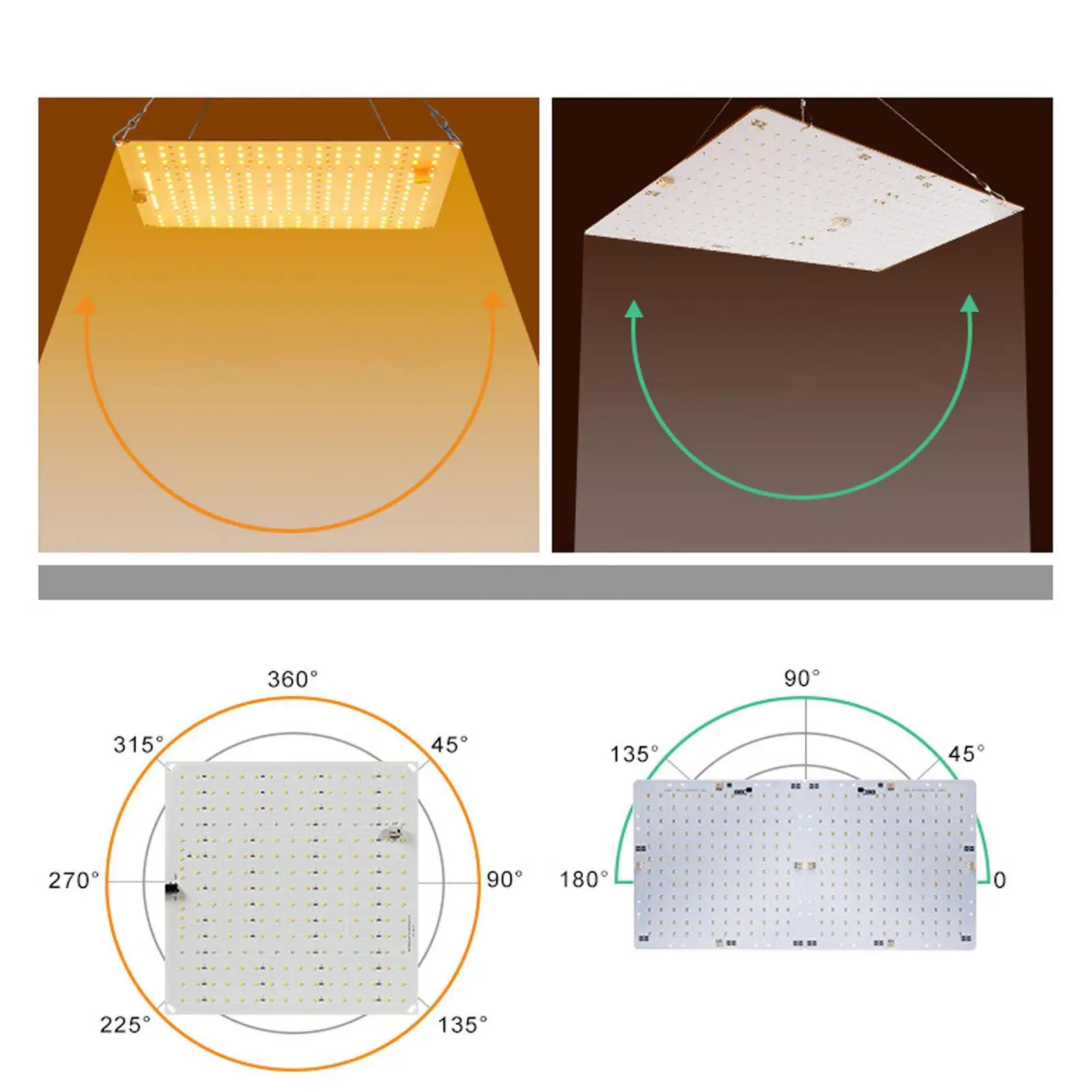 Voll spektrum Grow Light Board 360 LEDs für Zimmer pflanzen