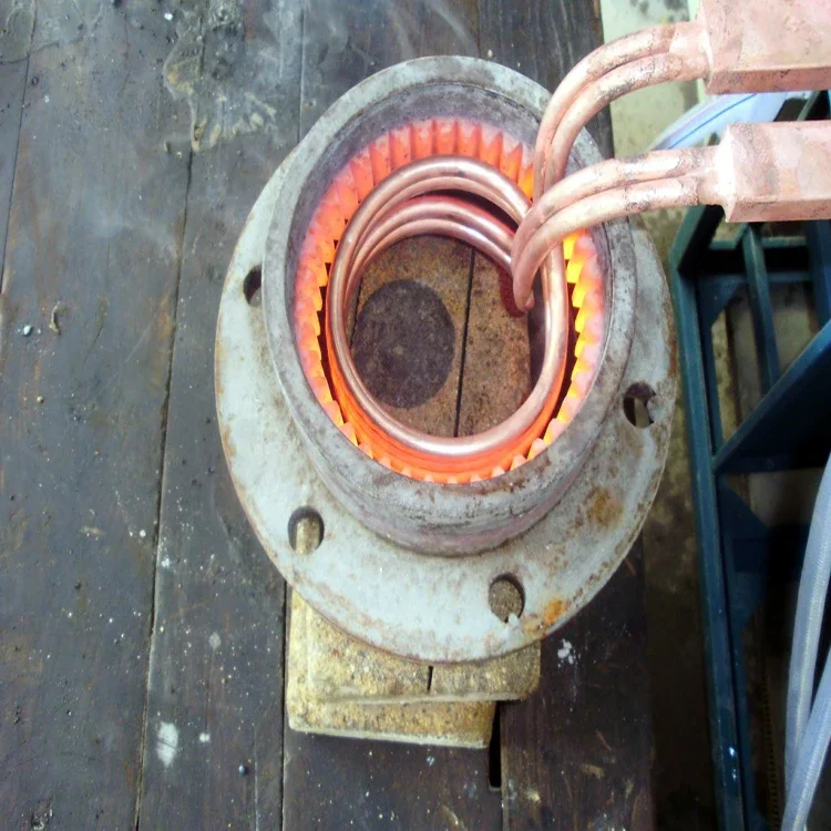 Machine de chauffage par induction pour le forgeage de métaux, super audio