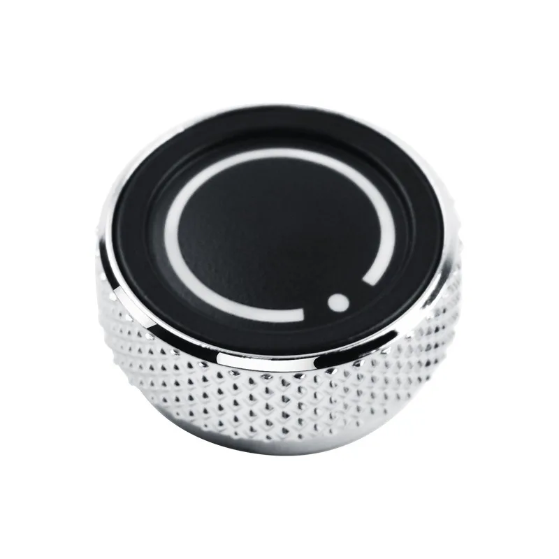 Car Audio Volume Knob Cover CD Control Button Cap Compatible for Cayenne Macan 718 911