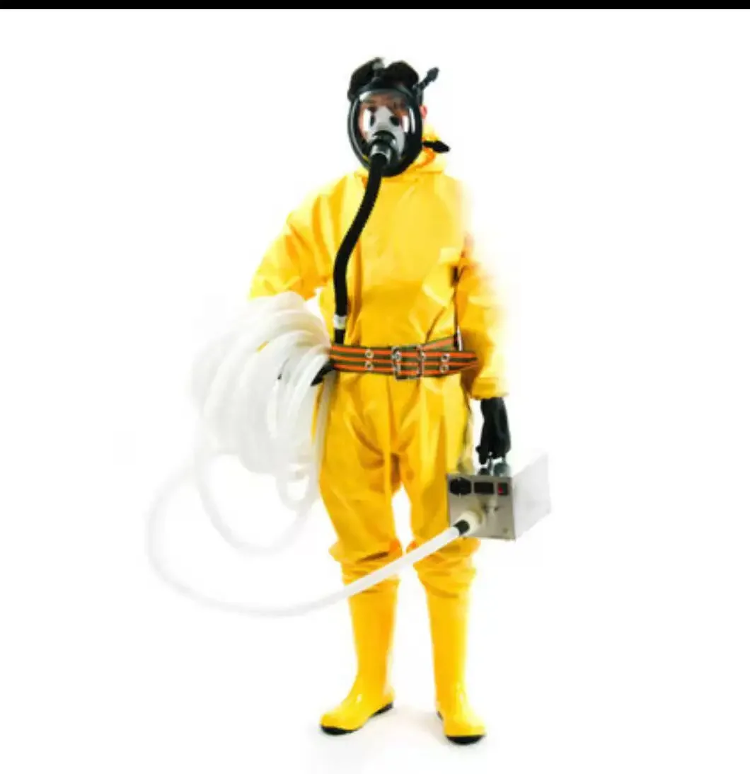 220V Single and Double Electric Air Supply Long Tube Respirator Multi-person Forced Air Respirator Fire Rescue Equipment