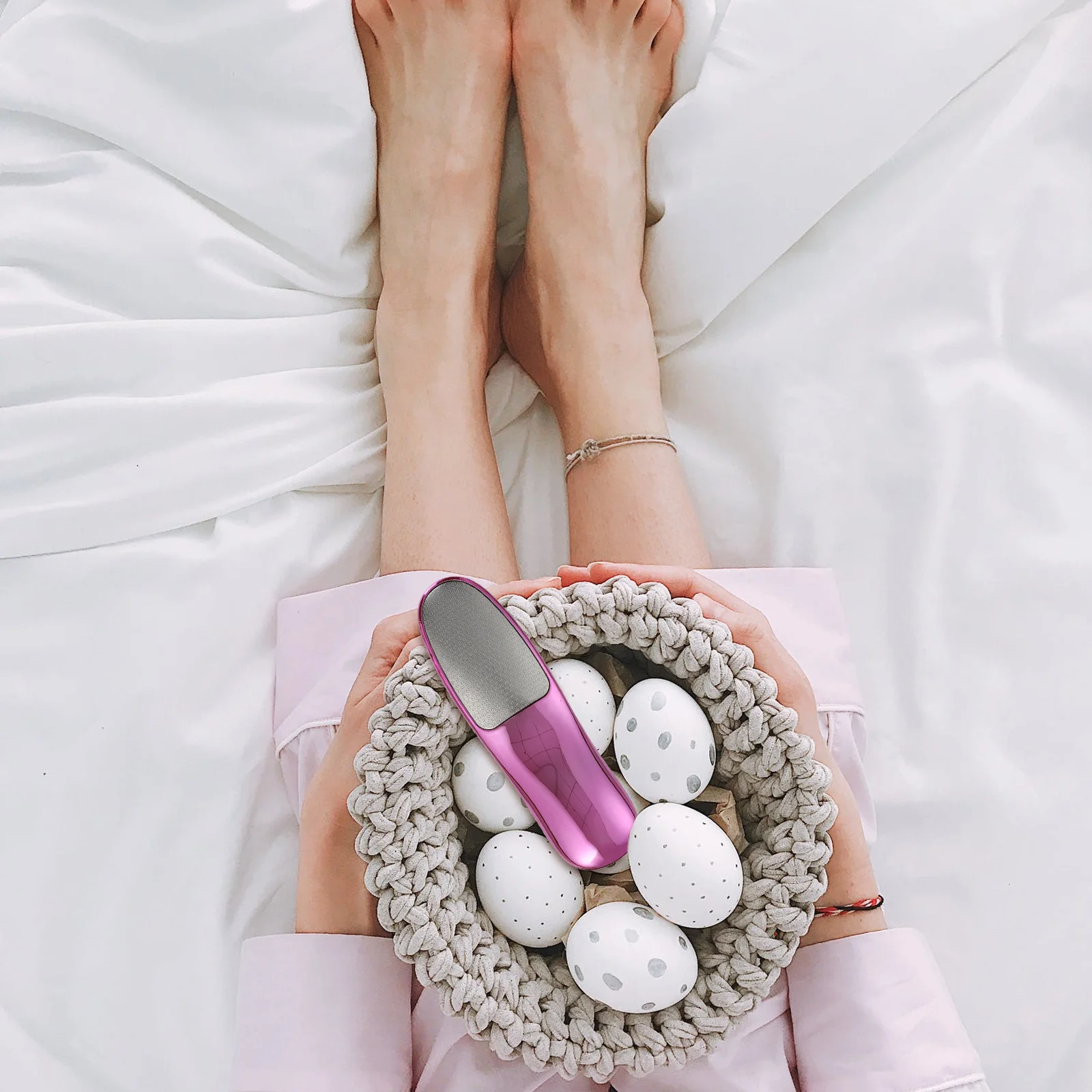 

Пилка для ног из нержавеющей стали, набор инструментов для удаления мозолей, педикюрный набор, скруббер для омертвевшей кожи, удобная ручка для домашнего салона, отшелушивающий рашпиль