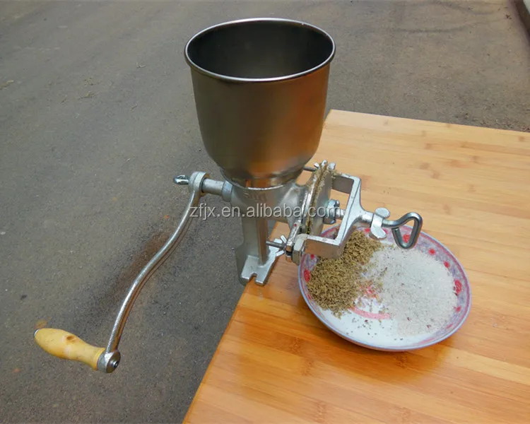 Corn milling machine grain crusher manual maize peanut coffee cocoa beans grinder