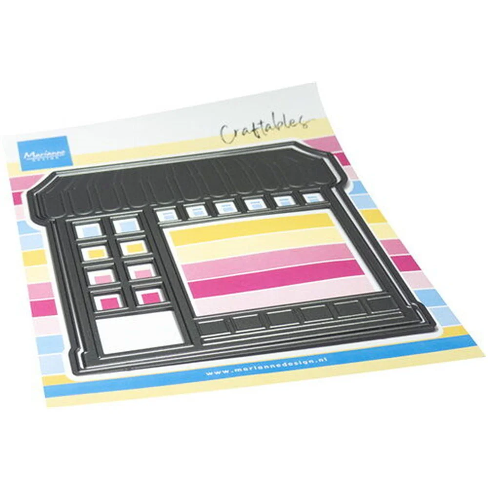 Craftables Stencil Gears Punch Die XL - Moeren & Bouten Truck Verkeer Metaal Snijmallen voor DIY Handgemaakte Scrapbook Mei 2026 Nieuw