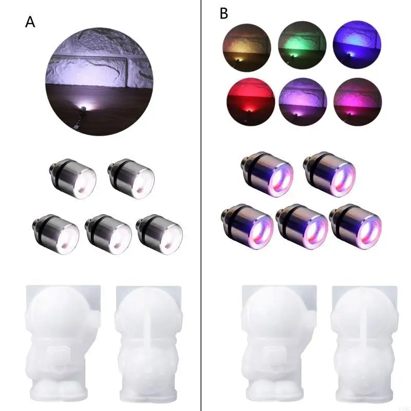 

R3MC Силиконовые формы для эпоксидной смолы с эпоксидной смолой с отверстием формы космонавта